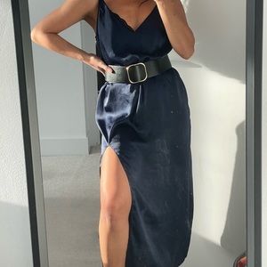 Wilfred Only Slip Navy dress